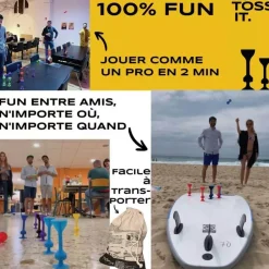 TOSSIT ROUGE-CYAN - Gigamic