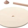Toupie avec 10 cartons à fixer, diam. 15 cm, H = 10 cm - Eduplay