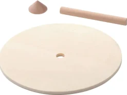 Toupie avec 10 cartons à fixer, diam. 15 cm, H = 10 cm - Eduplay