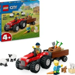 Tracteur Et Remorque Moutons City - LEGO ®
