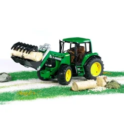 Tracteur John Deere 6920 avec fourche - Bruder