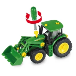 Tracteur John Deere avec chargeur frontal et contrepoids d'équilibrage - Klein