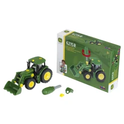 Tracteur John Deere avec chargeur frontal et contrepoids d'équilibrage - Klein