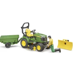 Tracteur tondeuse John Deere bworld - Bruder