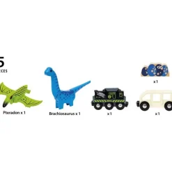 Train à piles : Dinosaures - Brio