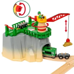 Train Brio : Circuit Montagnes et Chargements - Brio
