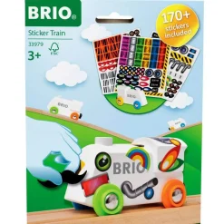 Train Brio : Locomotive en bois à décorer - Brio