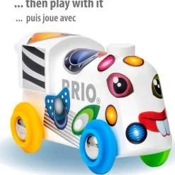 Train Brio : Locomotive en bois à décorer - Brio