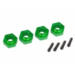 Traxxas Hexagone De Roue 12 Mm - Trx-4 Alu Anodise Vert - Traxxas