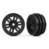 Traxxas Jante 1.1 Noires (par 2) TRX-4M - Traxxas