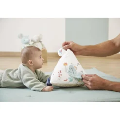 Triangle d'activités sonores en tissu - Kaloo