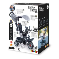Tricycle Baby Driver Plus 3 en 1 - Smoby