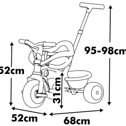 Tricycle Be Fun Confort - Smoby