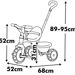 Tricycle Be Move Rose - Smoby