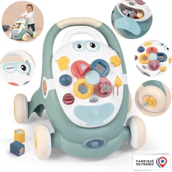Trotteur Trotty 3 En 1 Little Smoby - Smoby