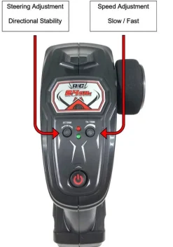 Truggy Power 4WD 1/14 RTR rouge/noir - Absima