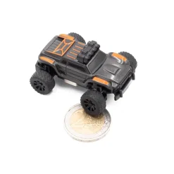 TURBO RACING MICRO MONSTER TRUCK RTR 1/76ÈME NOIR - Turbo Racing