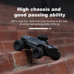 TURBO RACING MICRO MONSTER TRUCK RTR 1/76ÈME NOIR - Turbo Racing