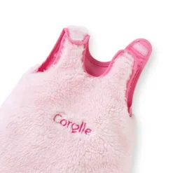 Turbulette Peluche Rose pour poupon 30 cm - Corolle