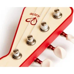 Ukulele électrique avec apprentissage interactif rouge - Hape