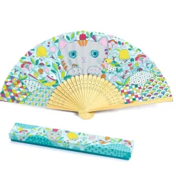 Éventail à colorier : Koneko - Djeco