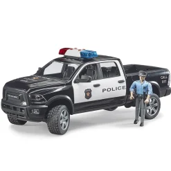 Véhicule de police : Pickup RAM 2500 avec figurine - Bruder