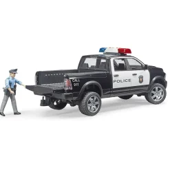 Véhicule de police : Pickup RAM 2500 avec figurine - Bruder