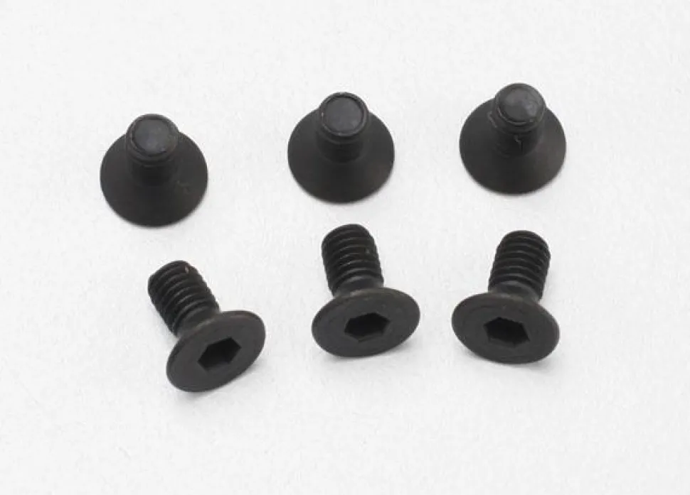 Vis Btr Tete Fraisee 3X6Mm (6) - Traxxas