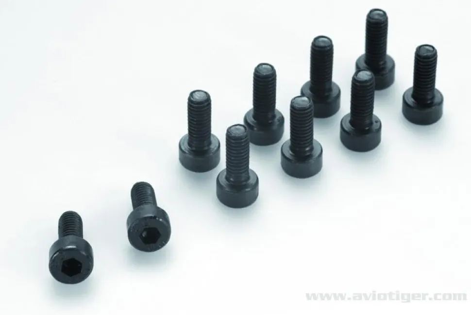 Vis Cyl. 6 Pan M2X16 Acier (10) - GF-0100-005 - Gforce