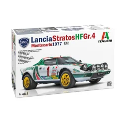 Voiture Lancia Stratos HF Gr.4 M.Carlo - Italeri