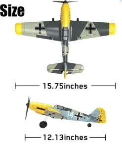 VOLANTEX Messerchmittt BF109 400MM Brushed w/Gyro EPP RTF - Volantex