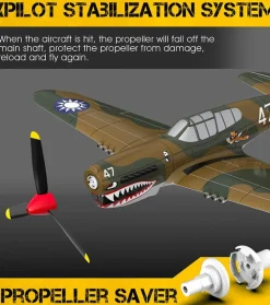 VOLANTEX P40 Warhawk 4CH 400MM Brushed w/GYRO EPP RTF V761-13 - Volantex