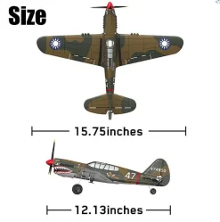 VOLANTEX P40 Warhawk 4CH 400MM Brushed w/GYRO EPP RTF V761-13 - Volantex