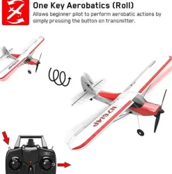 VOLANTEX Sport Club 500 4CH 500mm Brushed avec Gyro EPP RTF - Volantex