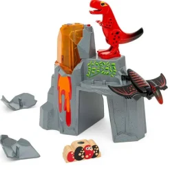 Volcan en éruption et dinosaures - Brio