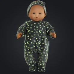 Vêtement pour Grand poupon 36 cm : Pyjama brille dans la nuit et bandeau - Corolle