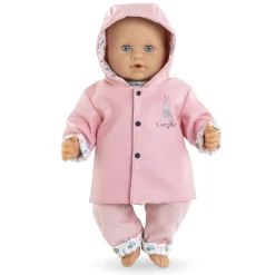 Vêtement pour Grand poupon 36 cm : Ciré réversible - Week-end à paris - Corolle