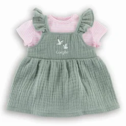 Vêtement pour grand poupon 36 cm Corolle : Robe à volants et T-Shirt Bords de Loire - Corolle