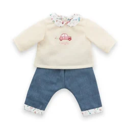 Vêtement pour Grand poupon 36 cm : T-shirt et jean - Week-end à paris - Corolle