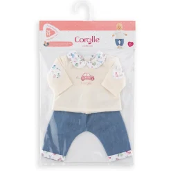 Vêtement pour Grand poupon 36 cm : T-shirt et jean - Week-end à paris - Corolle