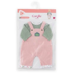 Vêtement pour Grand poupon 42 cm : T-shirt & salopette - Week-end à paris - Corolle