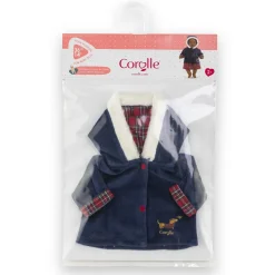 Vêtement pour Grand poupon 36 cm : Manteau -Corolle en fêtes - Corolle