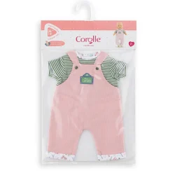 Vêtement pour Grand poupon 36 cm : T-shirt et salopette-Week-end à paris - Corolle