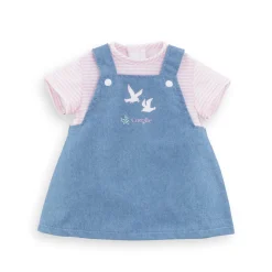 Vêtement pour grands poupons 36 cm Mon classique Corolle : Robe Marinière Rose Bords De Loire - Corolle