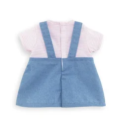 Vêtement pour grands poupons 36 cm Mon classique Corolle : Robe Marinière Rose Bords De Loire - Corolle