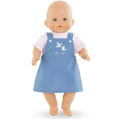 Vêtement pour grands poupons 36 cm Mon classique Corolle : Robe Marinière Rose Bords De Loire - Corolle