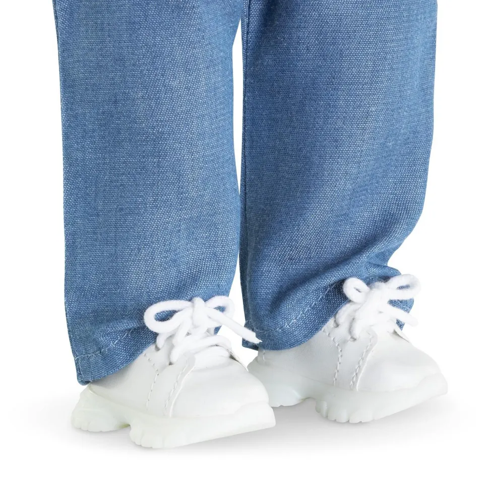 Vêtement pour ma poupée Corolle 36 cm : Baskets blanches de sport - Corolle