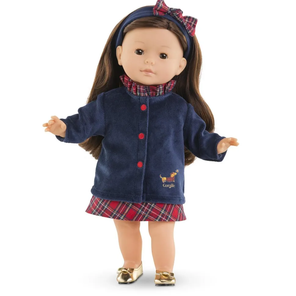 Vêtement pour ma poupée Corolle 36 cm : Manteau -Corolle en fêtes - Corolle