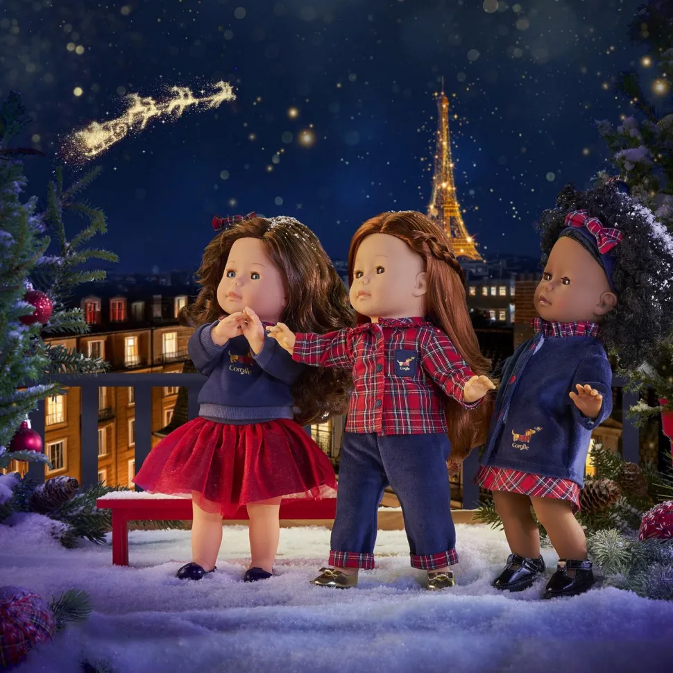 Vêtement pour ma poupée Corolle 36 cm : Manteau -Corolle en fêtes - Corolle