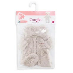 Vêtement pour petit poupon 30 cm : Combi Pilote Ourson - Corolle